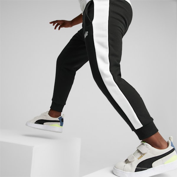 PUMA x SPONGEBOB T7 Pants Kids, PUMA Black, extralarge-GBR