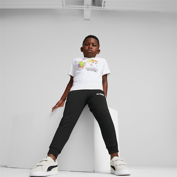 PUMA x SPONGEBOB T7 Kids' Pants, PUMA Black, extralarge