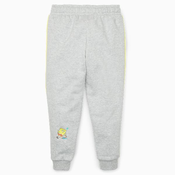 PUMA x SPONGEBOB T7 Kids' Pants, Light Gray Heather, extralarge