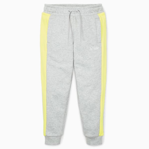 PUMA x SPONGEBOB T7 Little Kids' Pants, Light Gray Heather
