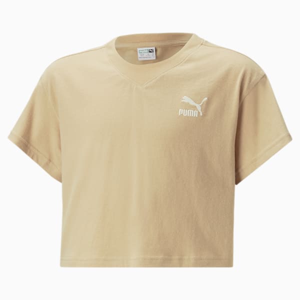 Camiseta corta Classics para niños grandes, Dusty Tan