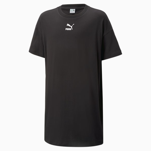 Classics Big Kids' Tee Dress, PUMA Black, extralarge