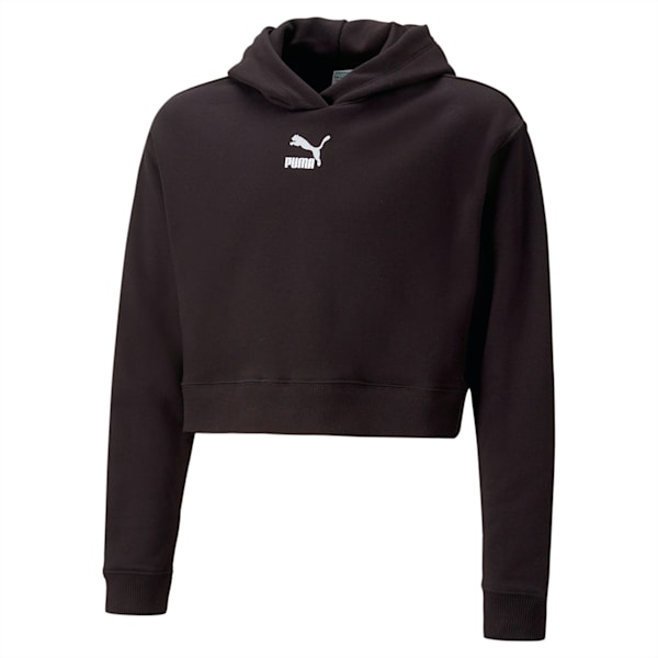 キッズ ガールズ CLASSICS フーディー 128-164cm, PUMA Black, extralarge-JPN