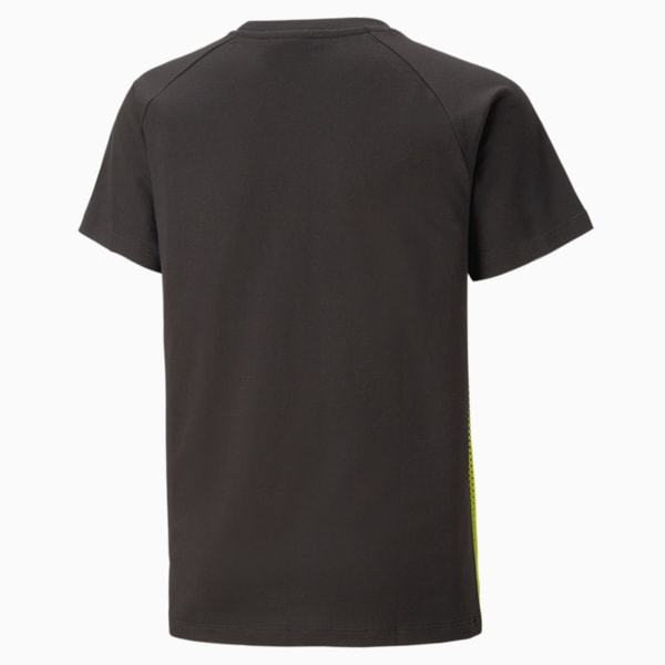 PUMA X MIRACULOUS Youth Regular Fit T-Shirt, PUMA Black-Olive Oil, extralarge-IND