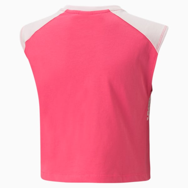PUMA X MIRACULOUS SL Youth Regular Fit T-Shirt, Glowing Pink, extralarge-IND