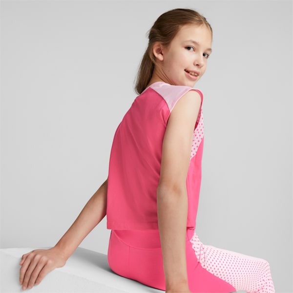 PUMA X MIRACULOUS SL Youth T-Shirt, Glowing Pink