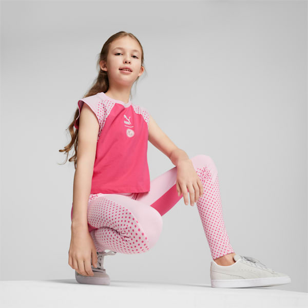 PUMA X MIRACULOUS SL Youth T-Shirt, Glowing Pink