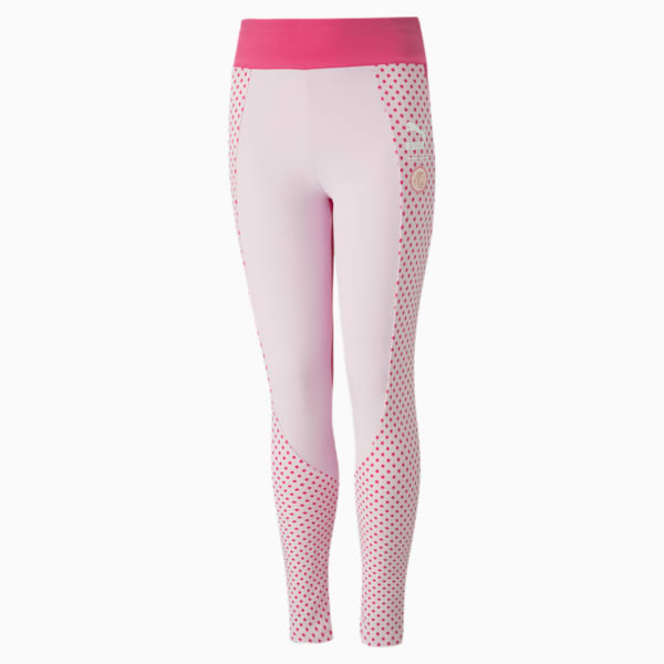 PUMA X MIRACULOUS Youth Tights, Pearl Pink, extralarge-AUS