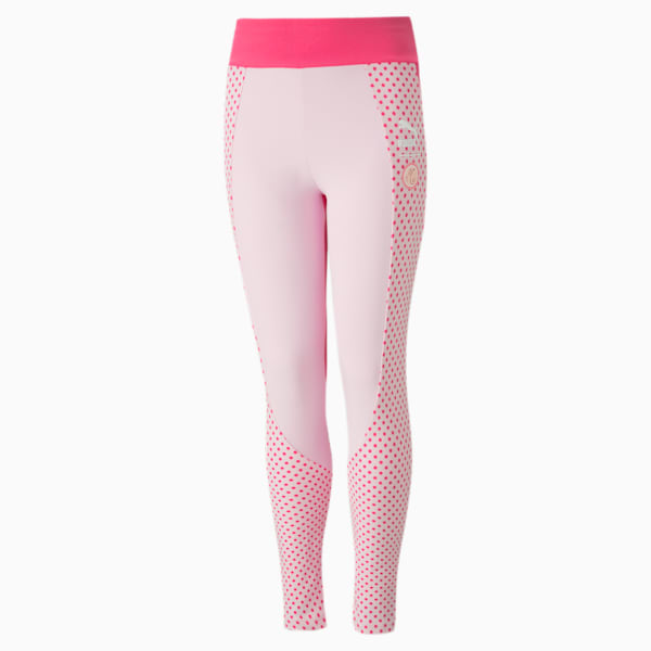 PUMA X MIRACULOUS Youth Tights, Pearl Pink