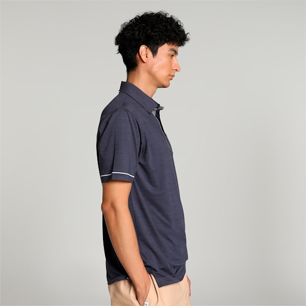 Cloudspun Haystack Golf Men's Polo Shirt, Navy Blazer Heather-High Rise, extralarge-IND