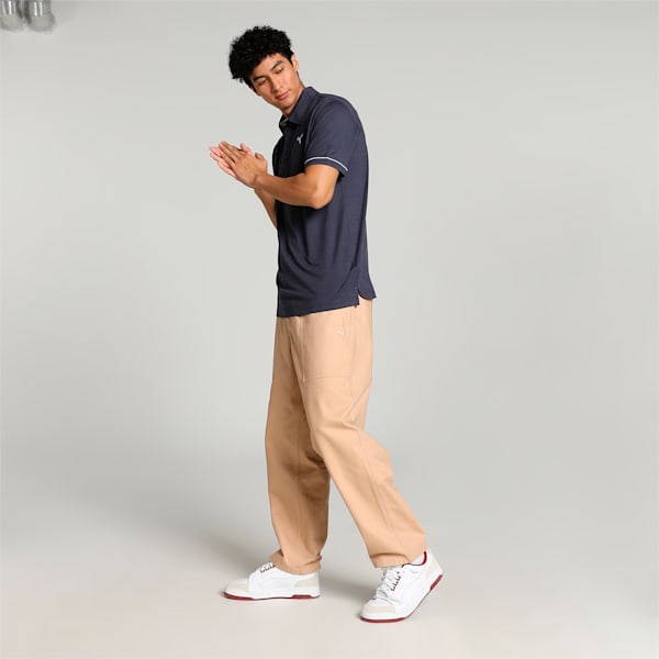 Cloudspun Haystack Golf Men's Polo Shirt, Navy Blazer Heather-High Rise, extralarge-IND