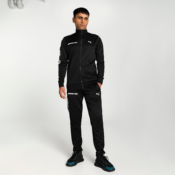 Mercedes AMG Petronas MT7 Men's Track Jacket, PUMA Black