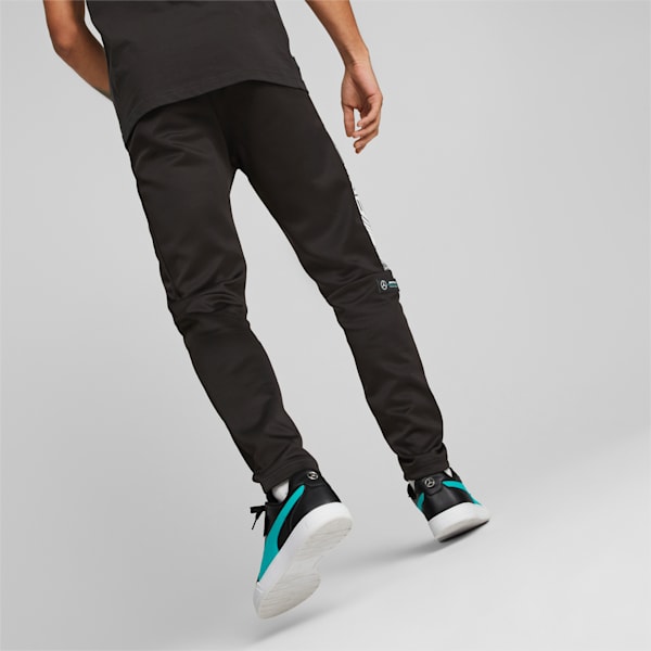 Mercedes AMG Petronas F1 MT7 Men's Slim Fit Track Pants, PUMA Black, extralarge-IND