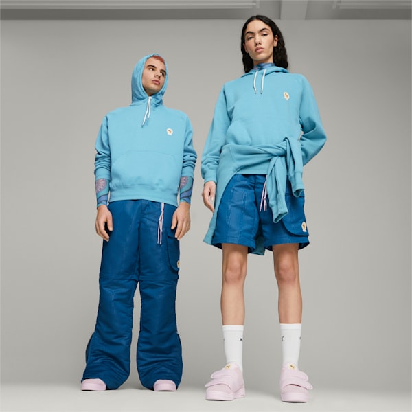 ユニセックス PUMA x PALOMO フーディー, Dusty Aqua, extralarge-JPN