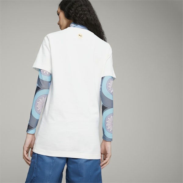 ユニセックス PUMA x PALOMO グラフィック 半袖 Tシャツ, PUMA White, extralarge-IDN