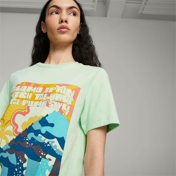 PUMA x PALOMO Graphic Unisex Regular Fit T-Shirt, Light Mint, extralarge-IND