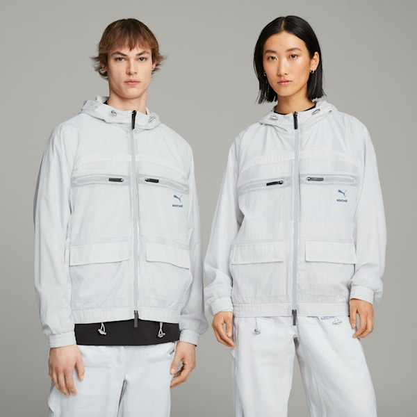 ユニセックス PUMA x KOCHE リバーシブル ウィンドブレーカー, Feather Gray, extralarge-JPN
