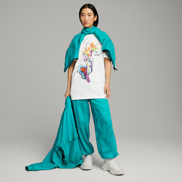 ユニセックス PUMA x KOCHE グラフィック 半袖 Tシャツ, PUMA White, extralarge-JPN