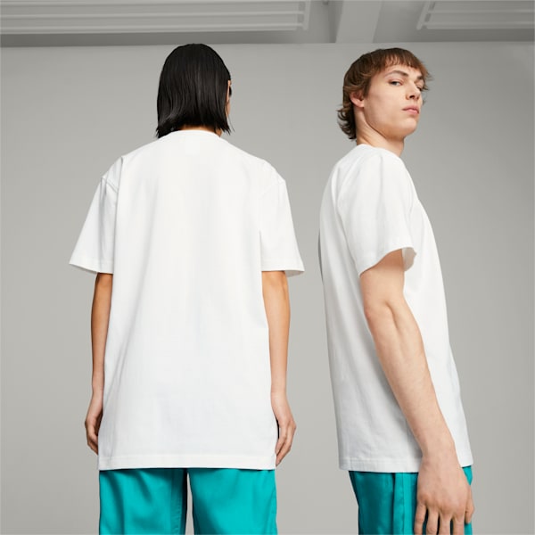 ユニセックス PUMA x KOCHE グラフィック 半袖 Tシャツ, PUMA White, extralarge-JPN