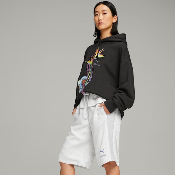 PUMA x KOCHÉ Reversible Shorts, Feather Gray, extralarge