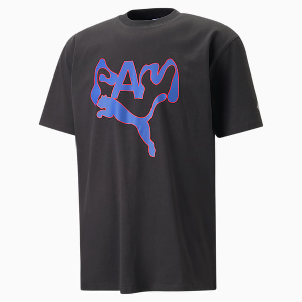 PUMA x PERKS AND MINI Graphic Tee, PUMA Black