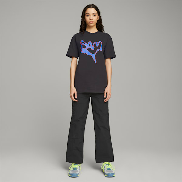 PUMA x PERKS AND MINI グラフィック 半袖 Tシャツ, PUMA Black, extralarge-JPN