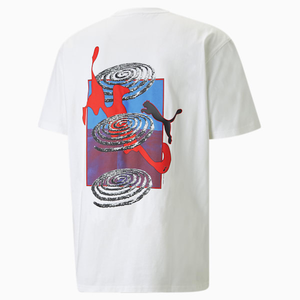 PUMA x PERKS AND MINI グラフィック 半袖 Tシャツ, PUMA White, extralarge-IND