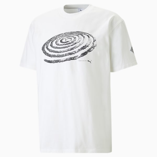 PUMA x PERKS AND MINI グラフィック 半袖 Tシャツ, PUMA White, extralarge-IND