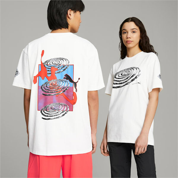 PUMA x PERKS AND MINI Graphic Tee, PUMA White