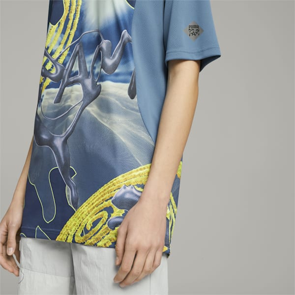 PUMA x PERKS AND MINI アクティブ プリント 半袖 Tシャツ, Stellar, extralarge-IND