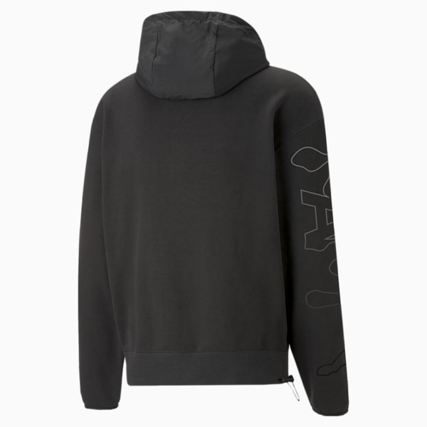 Sudadera con capucha PUMA x PERKS AND MINI, PUMA Black, extralarge