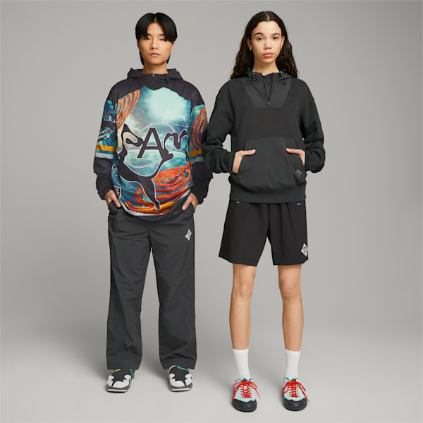 PUMA x PERKS AND MINI Hoodie, PUMA Black, extralarge