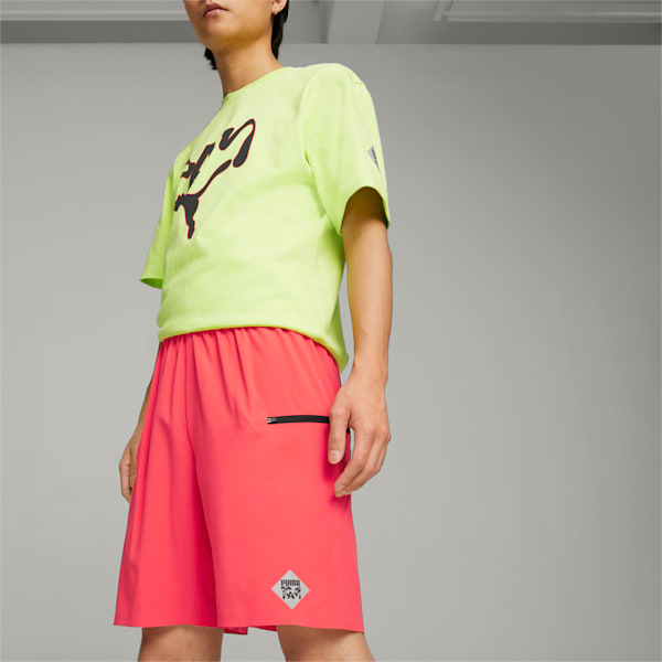 PUMA x PERKS AND MINI Shorts, Hibiscus, extralarge