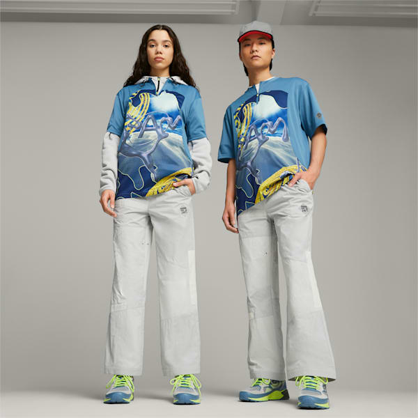 PUMA x PERKS AND MINI Woven Pants, Flat Light Gray
