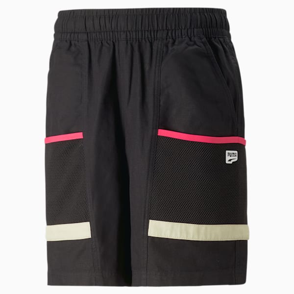 Downtown Men's Cargo Shorts, PUMA Black, extralarge
