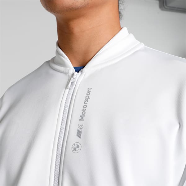 BMW M Motorsport Men's Spacer Jacket, Puma White, extralarge-IND