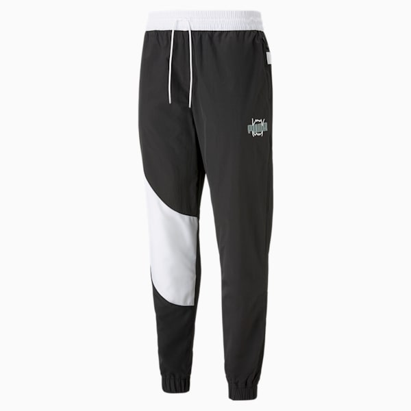 Clyde Men's Pants, PUMA Black-PUMA White, extralarge-IND