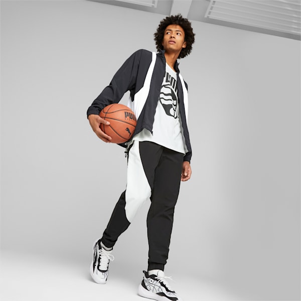 Clyde Men's Pants, PUMA Black-PUMA White, extralarge-IND