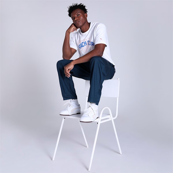 Track Meet Graphic Men's Relaxed Fit T-Shirt, PUMA White, extralarge-IND