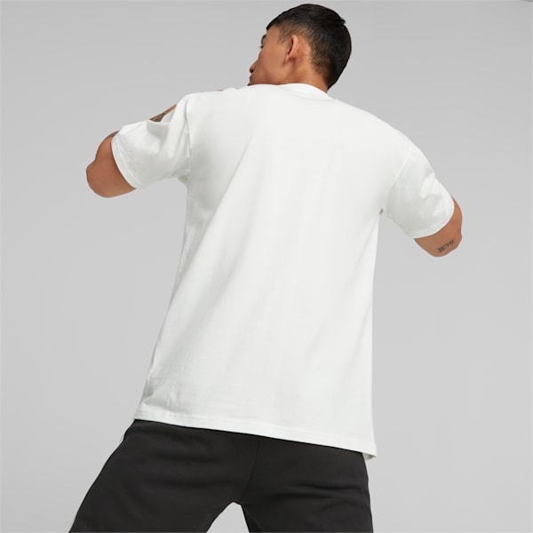 ユニセックス PUMA x スポンジ・ボブ グラフィック 半袖 Tシャツ, PUMA White