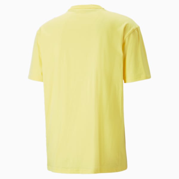 PUMA x SPONGEBOB Men's Graphic Tee, Lucent Yellow, extralarge