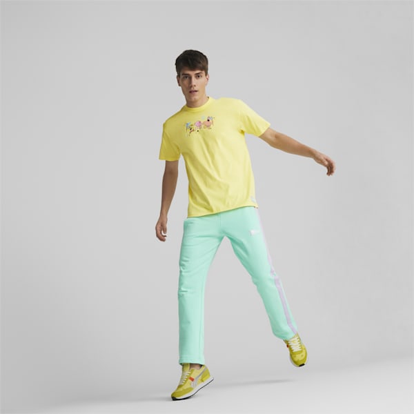 ユニセックス PUMA x スポンジ・ボブ グラフィック 半袖 Tシャツ, Lucent Yellow, extralarge-AUS