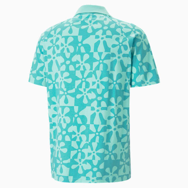 PUMA x SPONGEBOB Printed Men's Polo Shirt, Mint, extralarge