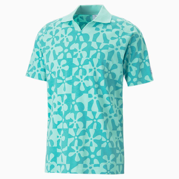 PUMA X SPONGEBOB AOP Unisex Polo, Mint