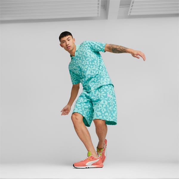 PUMA X SPONGEBOB AOP Unisex Polo, Mint