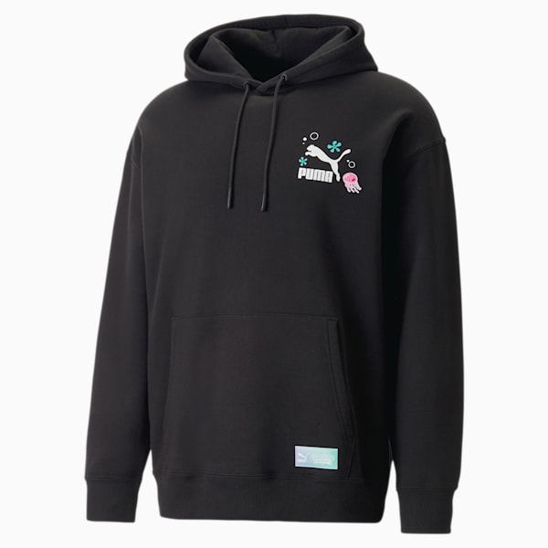 PUMA x SPONGEBOB Men's Hoodie, PUMA Black, extralarge