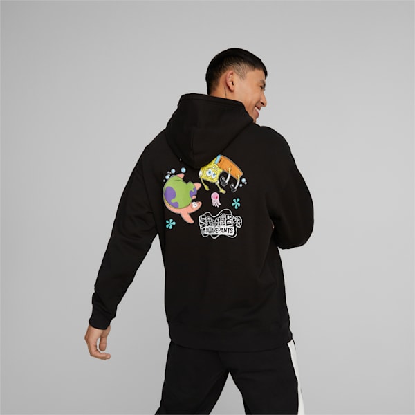 PUMA x SPONGEBOB Hoodie Men, PUMA Black, extralarge