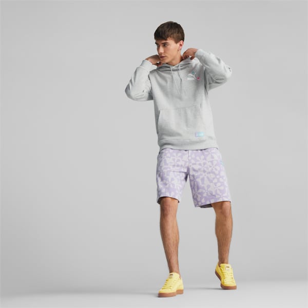 PUMA x SPONGEBOB Men's Hoodie, Light Gray Heather, extralarge