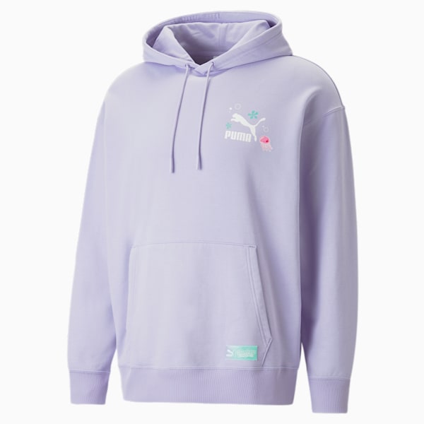 PUMA X SPONGEBOB Unisex Hoodie, Vivid Violet