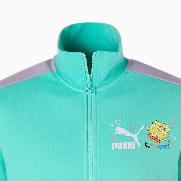 ユニセックス PUMA x スポンジ・ボブ T7 トラックジャケット, Mint